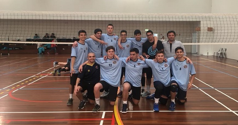 Vencedores no Campeonato Regional de Voleibol