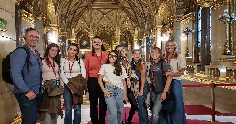 Intercâmbio em Budapeste, novas aprendizagens